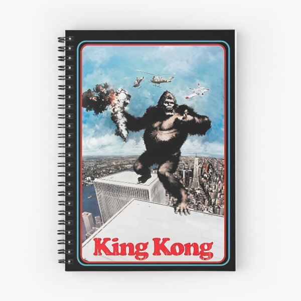 Item preview, Giant Ape Skyscraper Rooftop Confrontation Art designed and sold by SomeHitori.