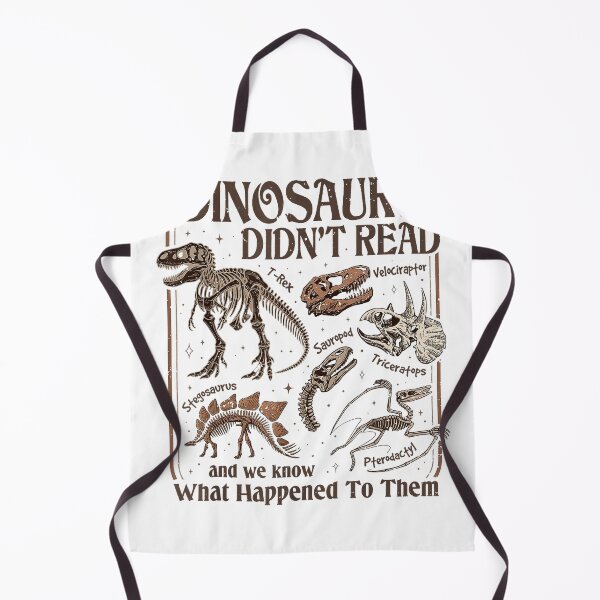 Item preview, Dinosaurs Didn't Read and We Know What Happened to Them T-Shirt designed and sold by kevincuellar.