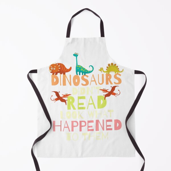 Item preview, Dinosaurs Didnt Read Look What Happened to Them Teacher T-Shirt Small designed and sold by KTY-NUSS.