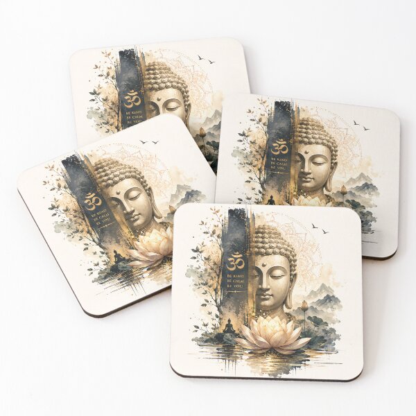 Item preview, Buddha Lotus Zen Spiritual Art designed and sold by SoulfulStudio.