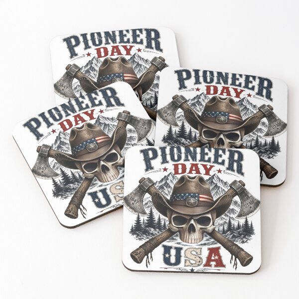 Item preview, Pioneer Day USA Skull Hat designed and sold by Sovereign Supply Co..