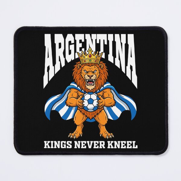 Item preview, ARGENTINA - KINGS NEVER KNEEL - FIFA WORLD CUP designed and sold by KEF Custom.