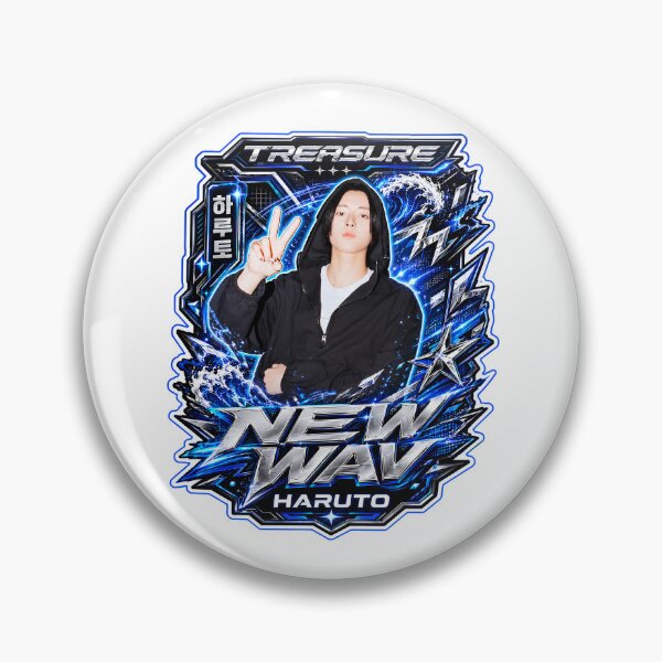 Item preview, Haruto TREASURE NEW WAV Deep Tone Rap Fan Art designed and sold by Valeree Store.