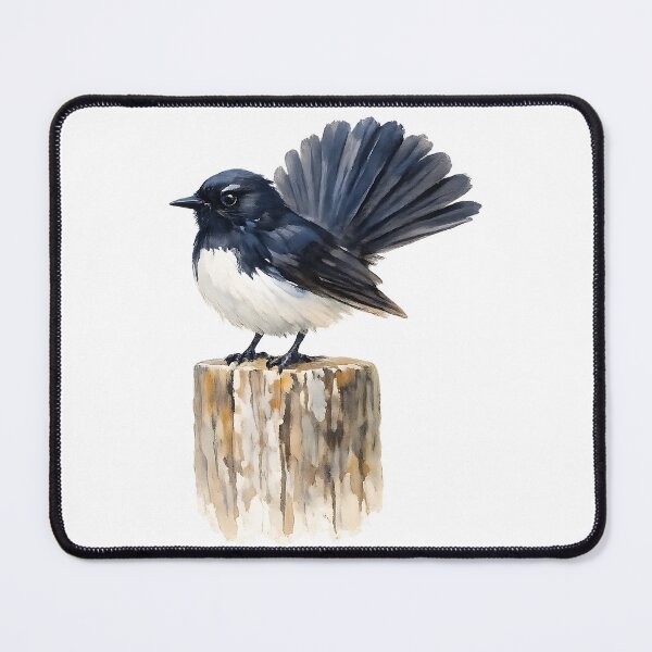 Item preview, Willy Wagtail with Fanned Tail designed and sold by Jaruart.