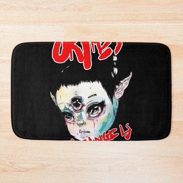 Item preview, Surreal Doll Portrait With Red Text Graphic designed and sold by ARTBYKTANA.