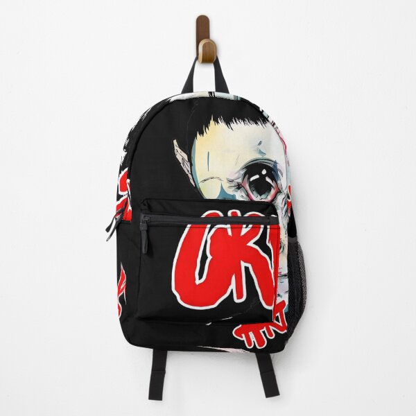 Item preview, Surreal Doll Portrait With Red Text Graphic designed and sold by ARTBYKTANA.