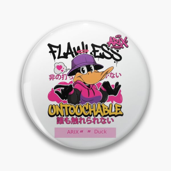 Item preview, Untouchable Streetwear Duck With Pink Hoodie designed and sold by Ahmedsyde.