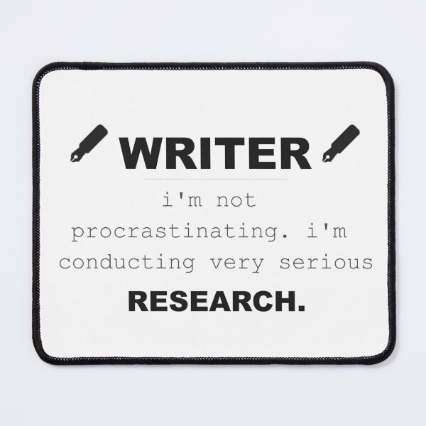 Item preview, WhumbleCo Funny Writer Gift | I'm not procrastinating designed and sold by WhumbleCo.