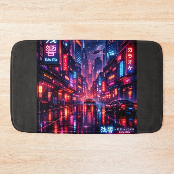 Item preview, Afterglow Streets — Neon Echo City designed and sold by Neo Tokio.