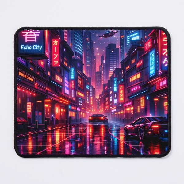 Item preview, Afterglow Streets — Neon Echo City designed and sold by Neo Tokio.