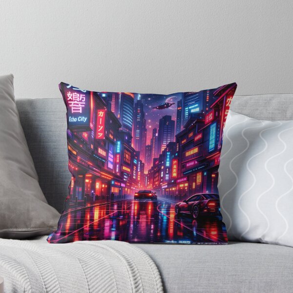 Item preview, Afterglow Streets — Neon Echo City designed and sold by Neo Tokio.