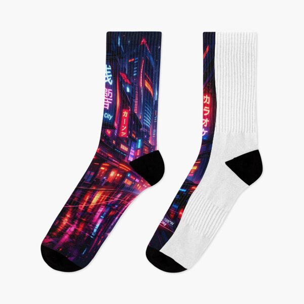 Item preview, Afterglow Streets — Neon Echo City designed and sold by Neo Tokio.