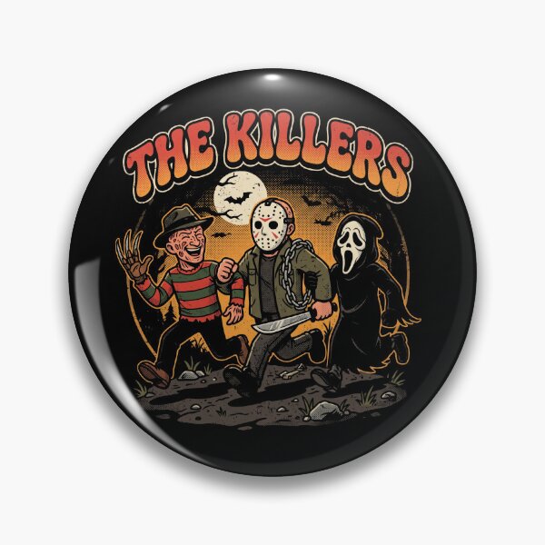 Item preview, The Killers Retro Horror Slasher Summerween Squad designed and sold by AdyKurniawan.
