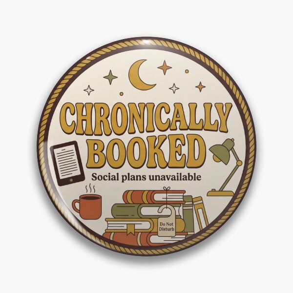 Item preview, Chronically Booked Funny BookTok Bookworm Reader Gift designed and sold by Whimwick.