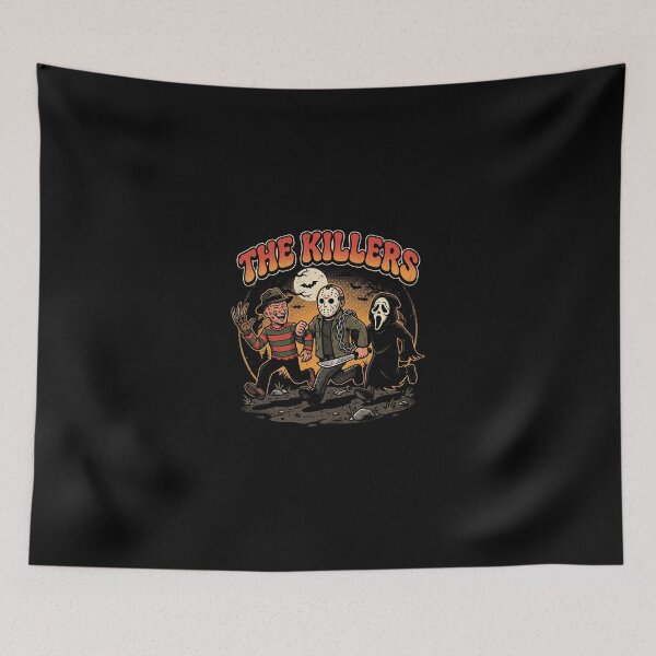 Item preview, The Killers Retro Horror Slasher Summerween Squad designed and sold by AdyKurniawan.