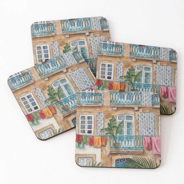 Item preview, Lisbon Balcony designed and sold by POSTERIOCREW.