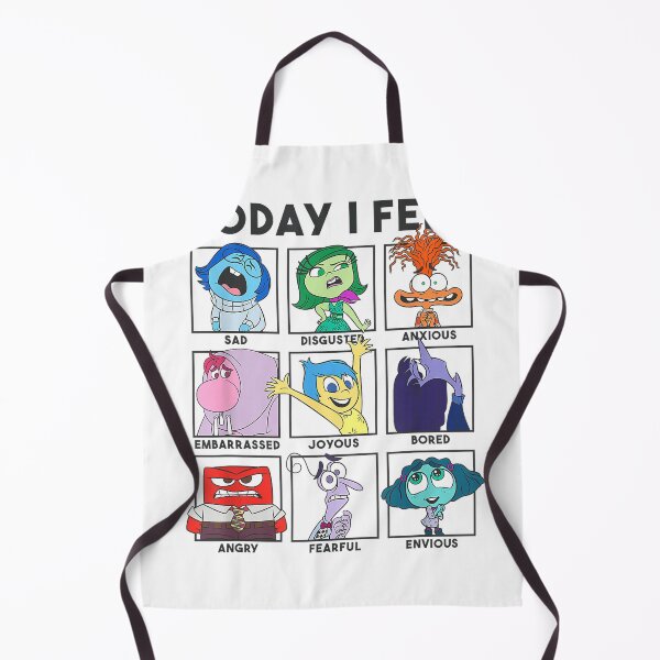 Item preview, Disney Pixar Inside Out 2 Today I Feel... Vintage Panels T-Shirt designed and sold by KTY-NUSS.