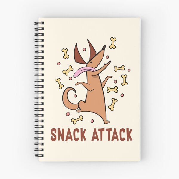 Item preview, Funny dog in a snack attack designed and sold by Konopikyu.