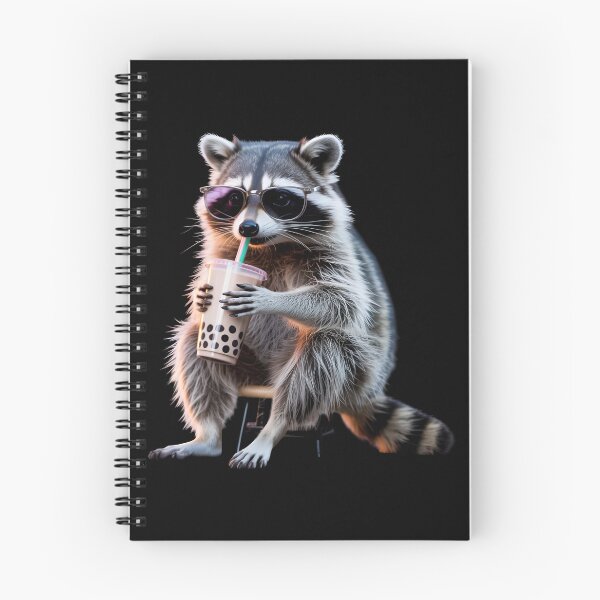 Item preview, Funny Raccoon Drinking Bubble Tea, Cute Boba Lover Animal Sticker, Kawaii Trash Panda Graphic, Bubble Tea Enthusiast Gift designed and sold by PrintelloTH.