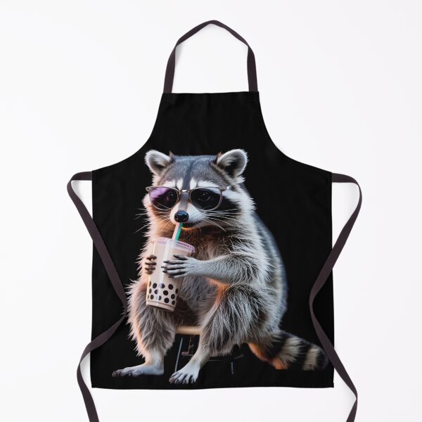 Item preview, Funny Raccoon Drinking Bubble Tea, Cute Boba Lover Animal Sticker, Kawaii Trash Panda Graphic, Bubble Tea Enthusiast Gift designed and sold by PrintelloTH.