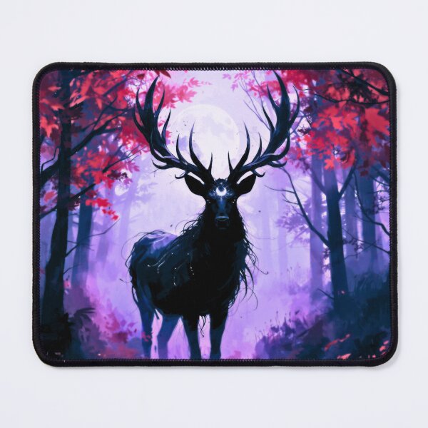 Item preview, The Unknown- Shaped by Silent Whispers- Stag Form designed and sold by LunarMenagerie.