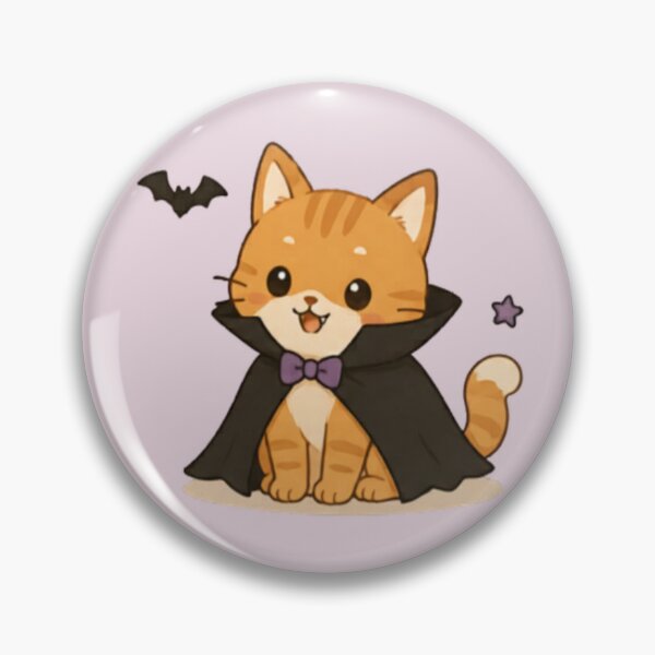 Item preview, Cute Vampire Cat designed and sold by MellowMunchkins.