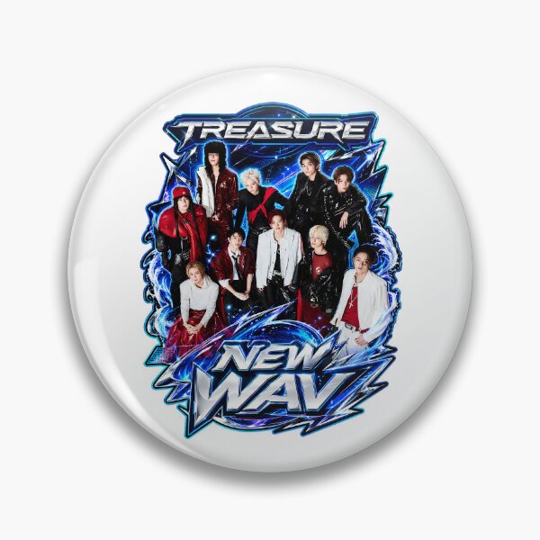 Item preview, TREASURE NEW WAV Main Character Energy Kpop Fan Art designed and sold by Valeree Store.