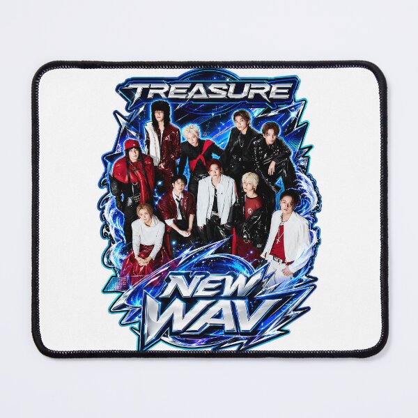 Item preview, TREASURE NEW WAV Main Character Energy Kpop Fan Art designed and sold by Valeree Store.