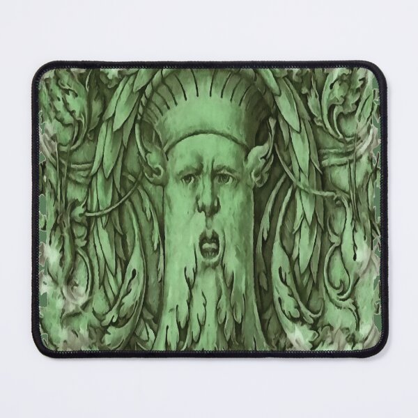 Item preview, The Green Man Pagan Foliate Head designed and sold by taiche.
