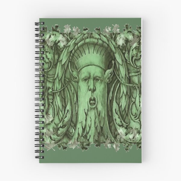 Item preview, The Green Man Pagan Foliate Head designed and sold by taiche.