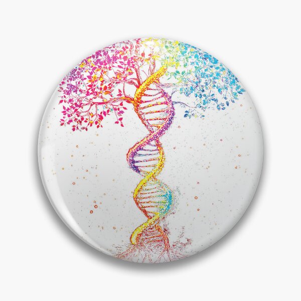 Item preview, DNA Tree of Life Genetics Biology Outer Space Science Nature T-Shirt designed and sold by kevincuellar.