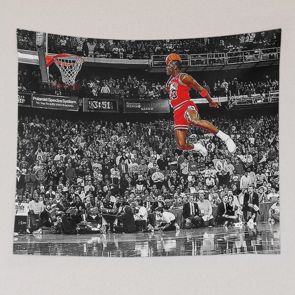 Item preview, Poster Jumpman - Free Throw Line Dunk Jordan Iconic designed and sold by grisellamarten.