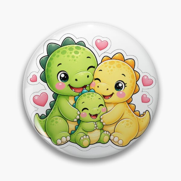 Item preview, Cute Dinosaur Family Hug Art designed and sold by PriyankaSonara.