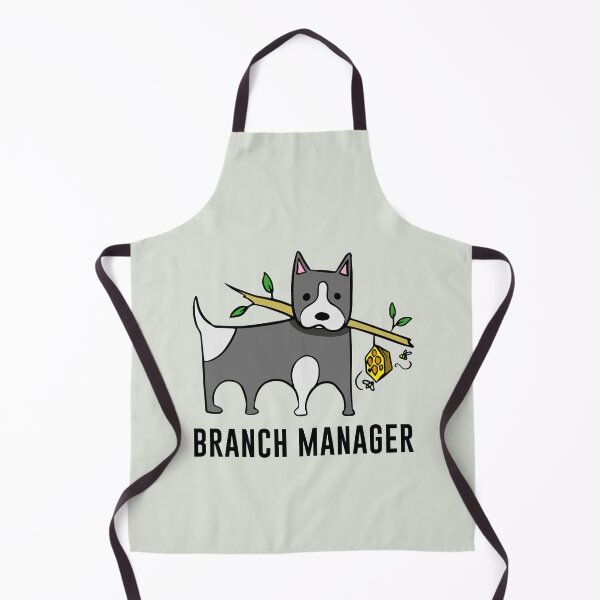 Item preview, Funny dog branch manager designed and sold by Konopikyu.