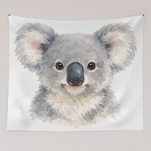 Item preview, Koala Watercolour Portrait designed and sold by Jaruart.