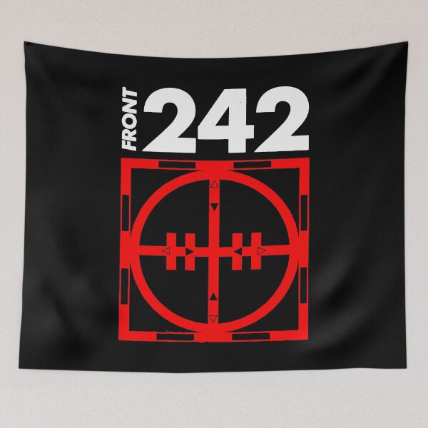 Item preview, Red Silhouette Frame Symbol With Typography designed and sold by nerdyygraphic.