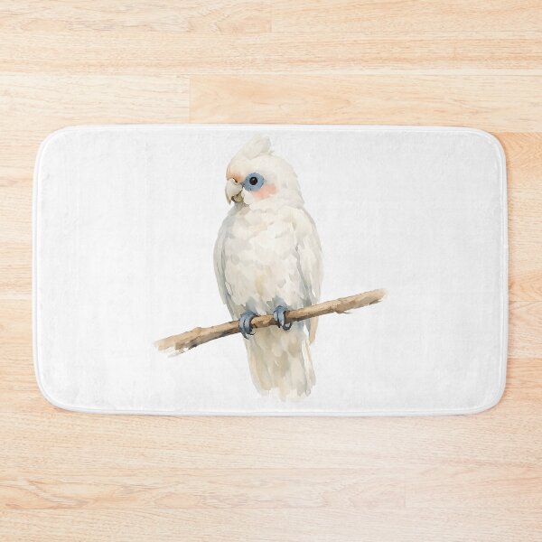 Item preview, Little Corella on a Branch Watercolour designed and sold by Jaruart.