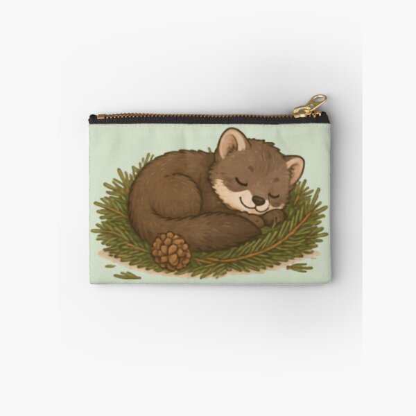 Item preview, Nap Time Pine Marten designed and sold by MellowMunchkins.