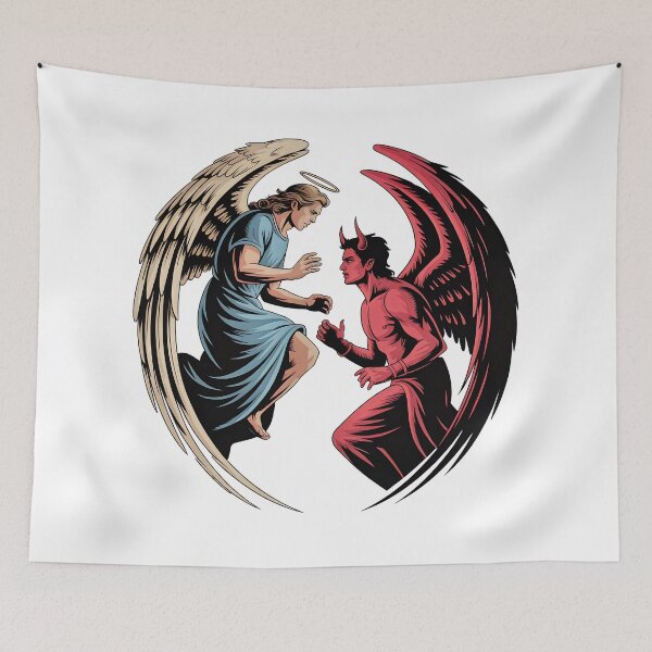 Item preview, Angel And Devil designed and sold by Fastokart.