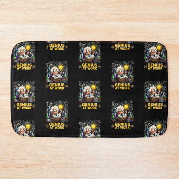 Item preview, STEM Genius At Work Male Scientist Design designed and sold by Genius Geek.