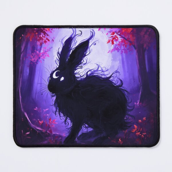 Item preview, The Unknown- Shaped by Silent Whispers- Rabbit Form designed and sold by LunarMenagerie.