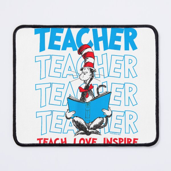 Item preview, Dr Seuss Cat in The Hat Teacher Officially Licensed T-Shirt designed and sold by kevincuellar.