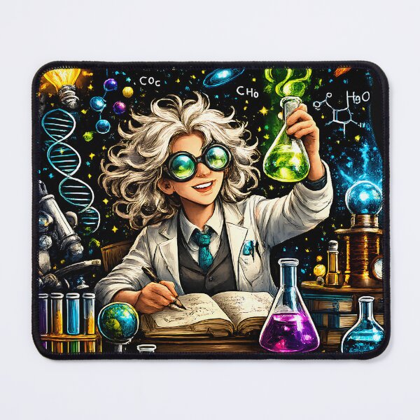 Item preview, Genius At Work Female STEM Scientist Design designed and sold by Genius Geek.