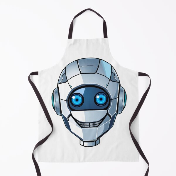 Item preview, Robot Chrome Robot - Modern Graphic Art T-Shirt designed and sold by QuirkThreadsCo.