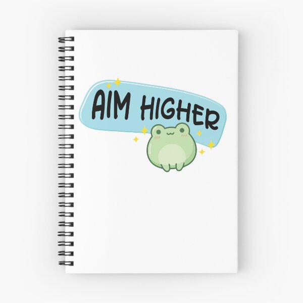 Item preview, Aim Higher – Inspirational Personal Growth and Success Design designed and sold by Verse & Vibes.