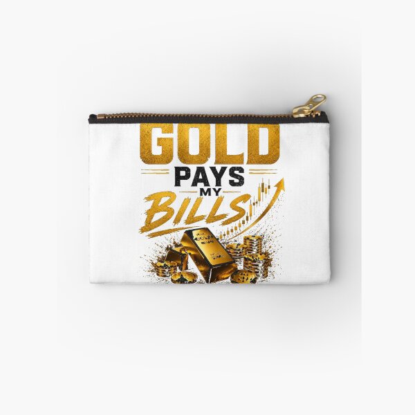 Item preview, Gold Pays My Bills | Luxury Gold Investor Design designed and sold by SmartMoneyMugs .