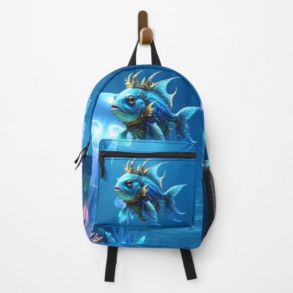 Item preview, His Royal Fishness | King of the Crystal Reef Fantasy Art designed and sold by nicky2342.