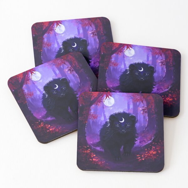 Item preview, The Unknown- Shaped by Silent Whispers- Ferret Form designed and sold by LunarMenagerie.