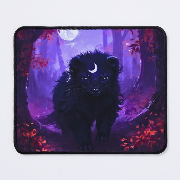 Item preview, The Unknown- Shaped by Silent Whispers- Ferret Form designed and sold by LunarMenagerie.