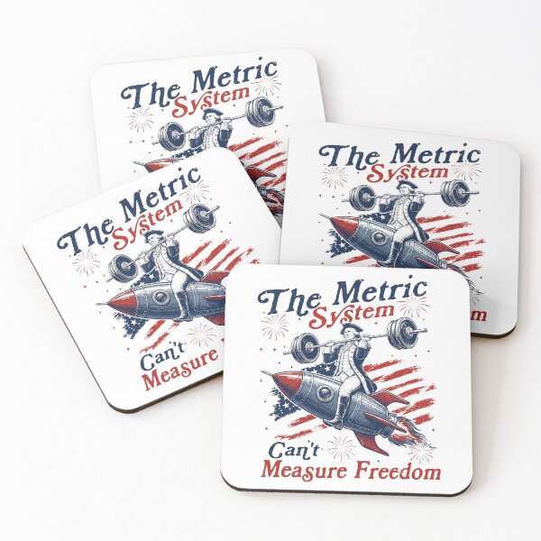 Item preview, Vintage Metric System Cant Measure Freedom designed and sold by Theaurore.